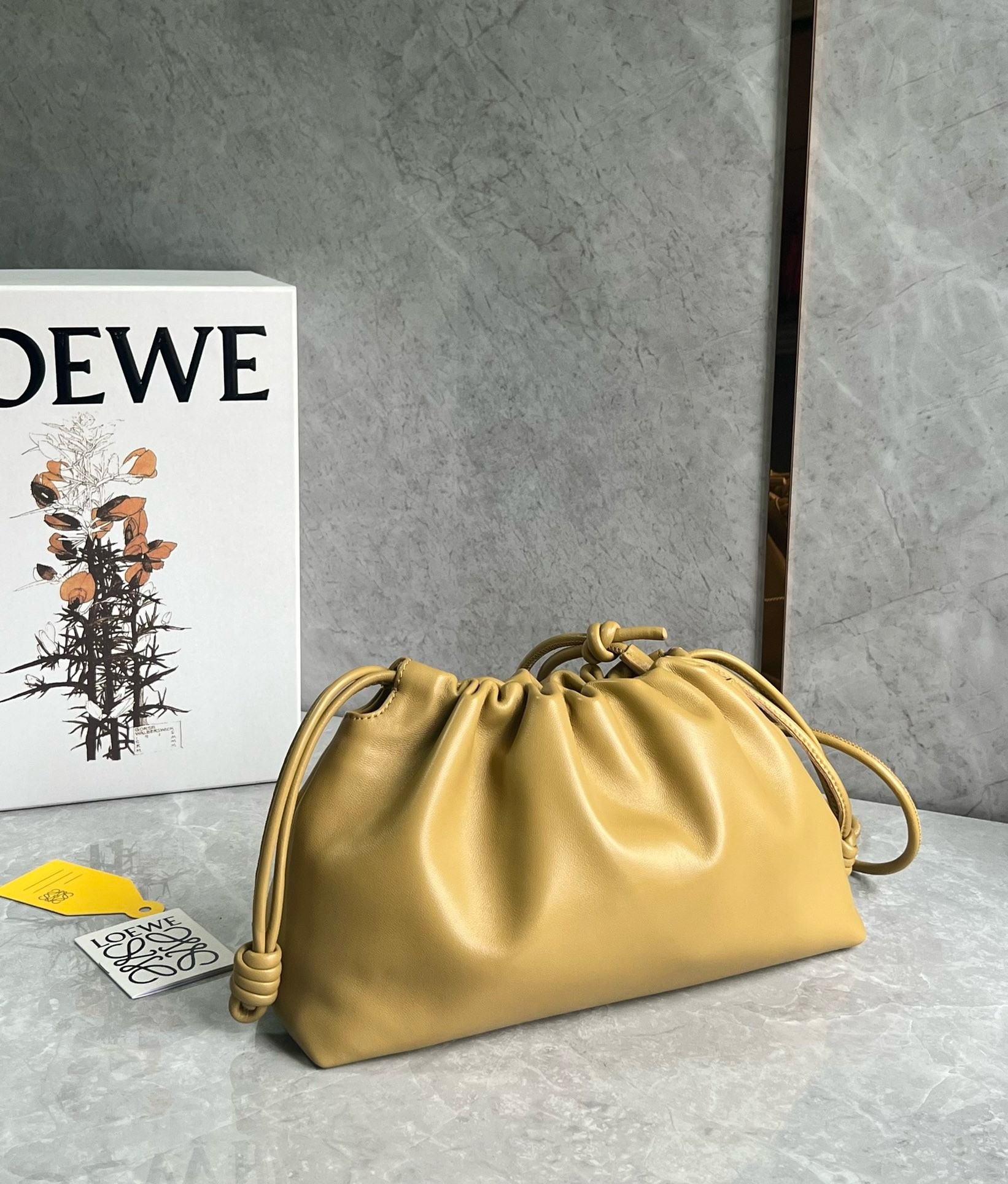 Loewe Flamenco Purse in Sahara Nappa Lambskin