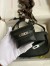 Hermès Kelly Moove Handmade Bag in Black Swift Calfskin 