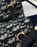 Dior Nolita Medium Bag in Blue Dior Oblique Jacquard