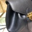 Fendi Black Leather Logo Backpack