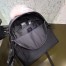 Fendi Black Bag Bugs Eyes Fox Fur Studs Backpack
